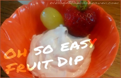 Odds So Easy Fruit Dip